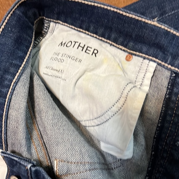 Mother denim.  Size 29, ankle length. - Picture 3 of 4